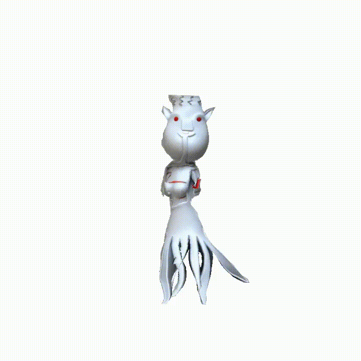 Animated avatar visual from The Hmm Samenwerken met AI workshop page